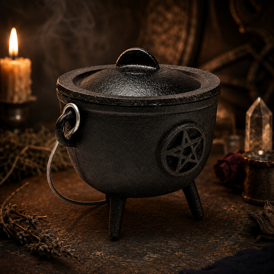 Chaudron en fonte - Pentacle