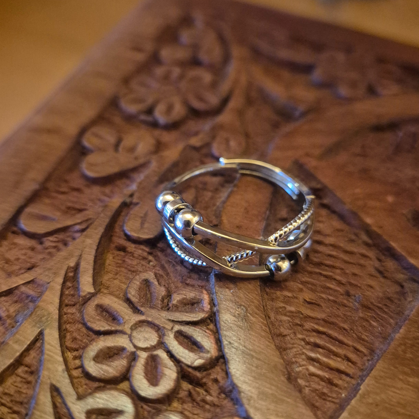 Ma bague antistress - Apaisement infini - Gérer l'anxiété au quotidien