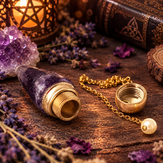 Pendule à chambre "Secret des Arcanes" en Améthyste