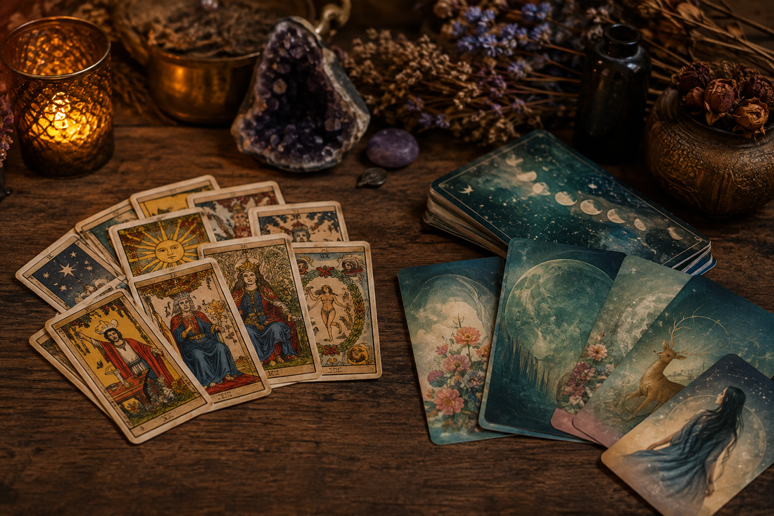 Tarot ou oracle : quelles différences et lequel choisir ?