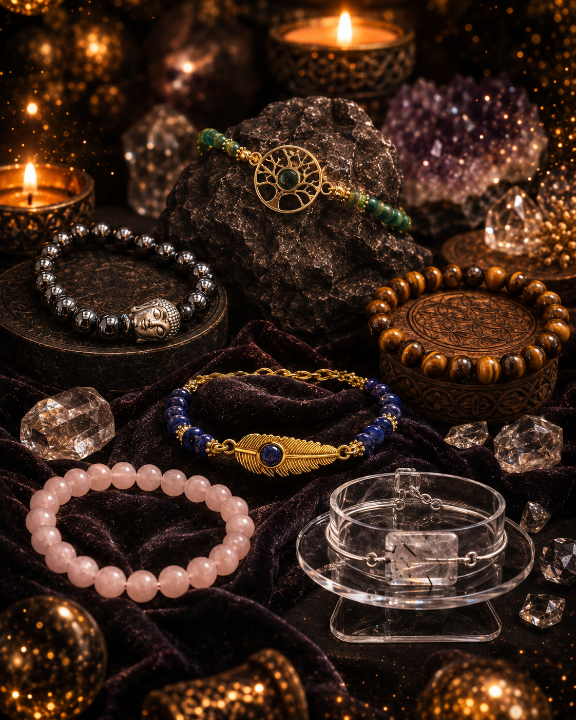 Bracelets pierres naturelles