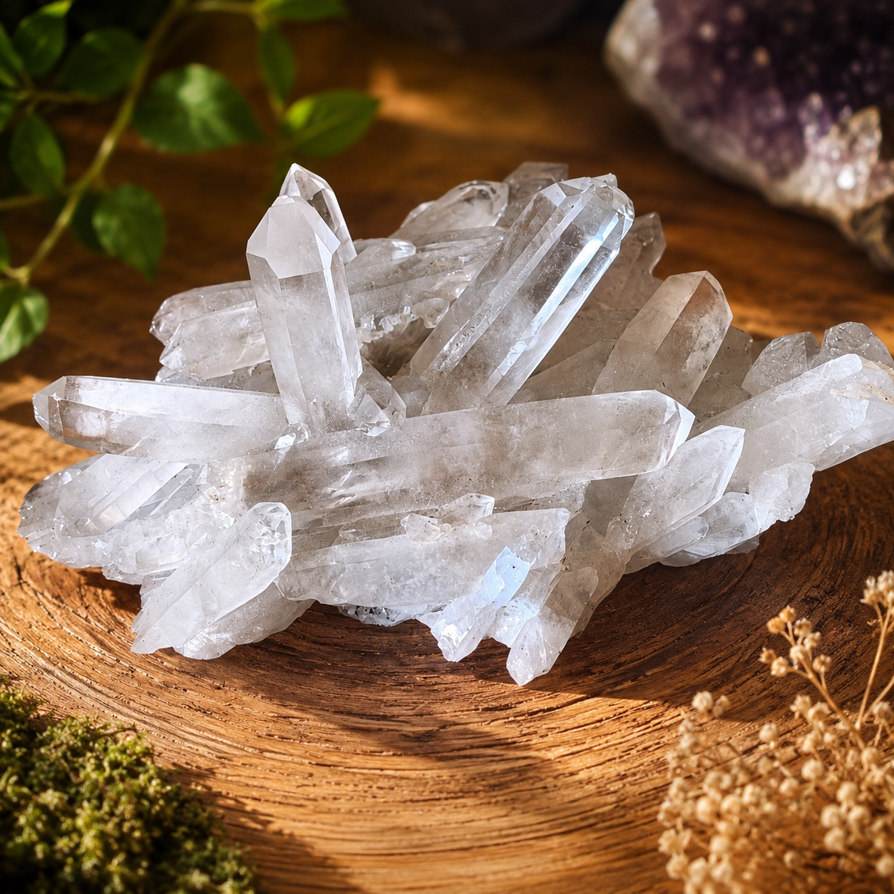 Amas de Quartz - 225 grammes