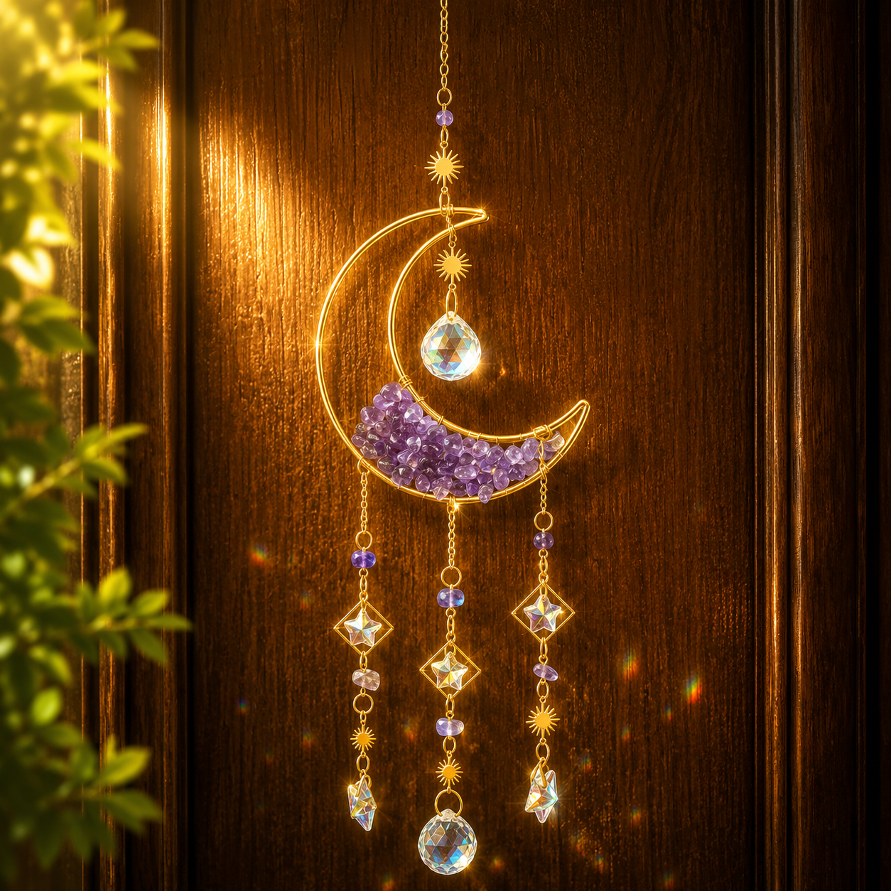 Attrape- Soleil "Lune" - Violet