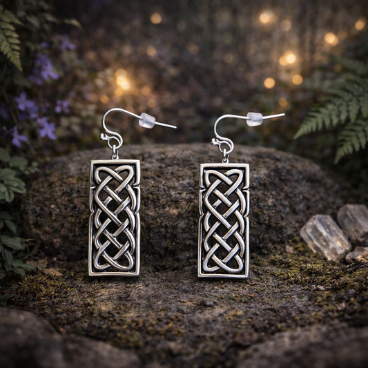 Boucles d'oreilles couleur argent - Modèle 2