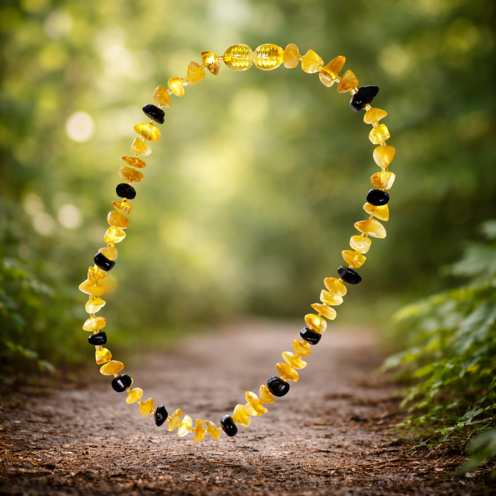 Collier d'Ambre pour bébé (Douleurs dentaires)