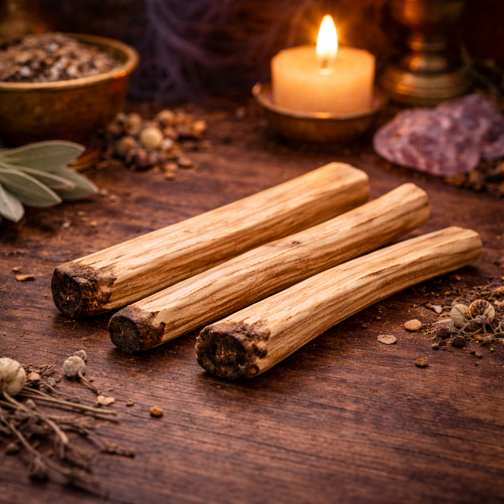 Palo Santo - Lot de 3 bâtonnets (Purification et dégagement)