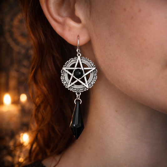 Boucles d'oreilles "Obscura"