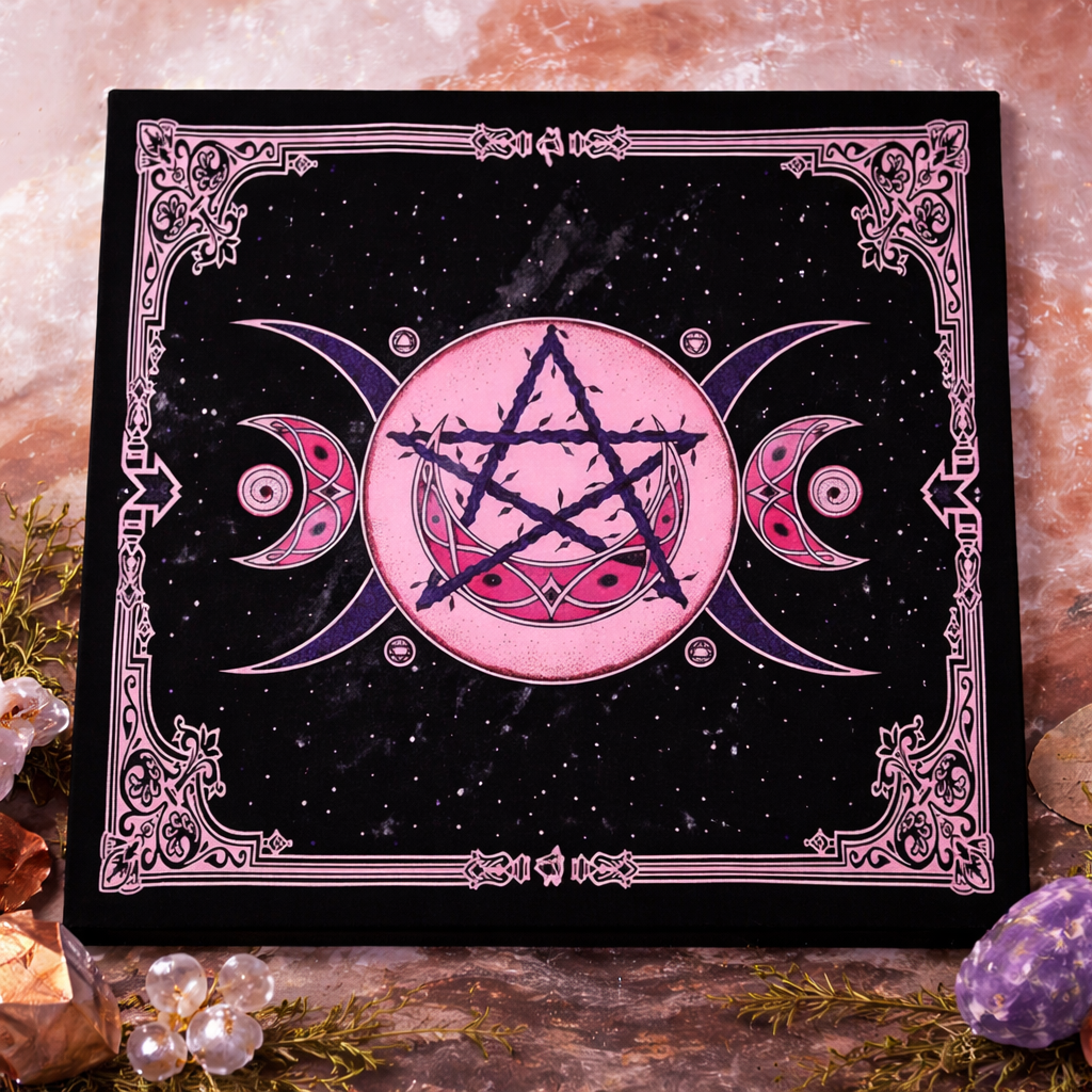 Nappe pour Tarot - Wicca
