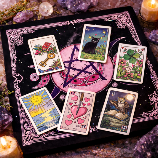 Nappe pour Tarot - Wicca