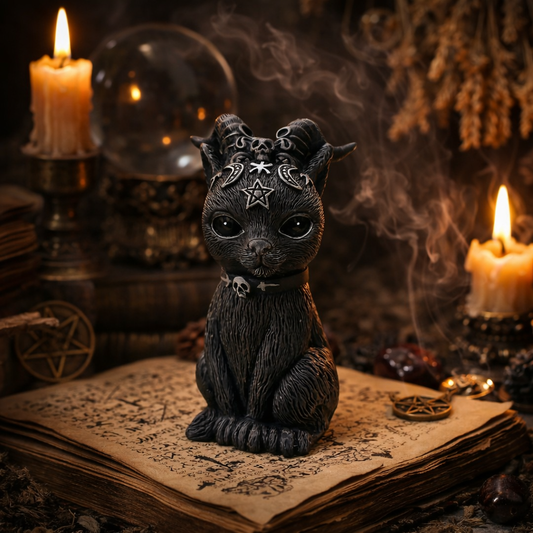Statuette Chat - Démon