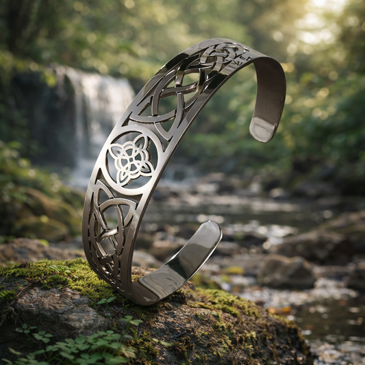 Bracelet "Nœud de Sorcière" - Argenté