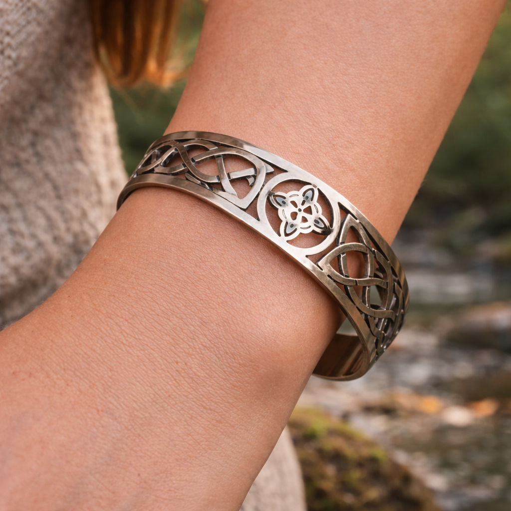 Bracelet "Nœud de Sorcière" - Argenté