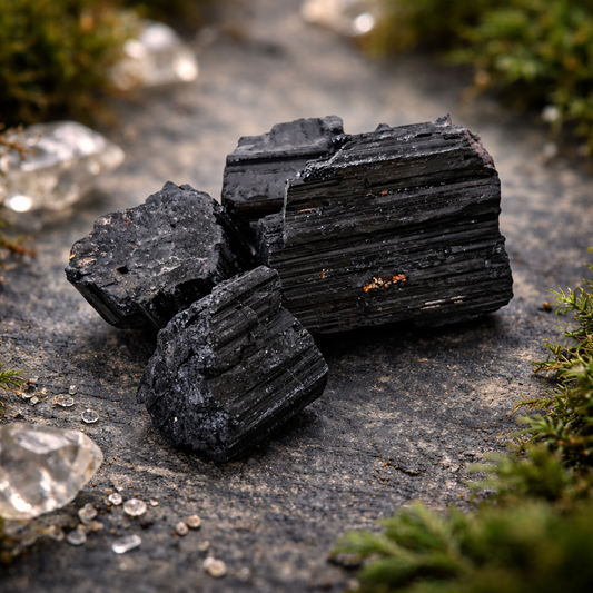 Tourmaline Noire (Protection contre les énergies négatives et ondes électro-magnétiques)
