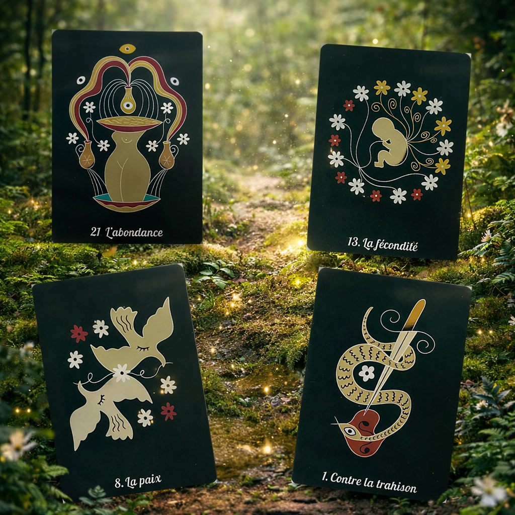 Mes cartes totems vibratoires - Coffret