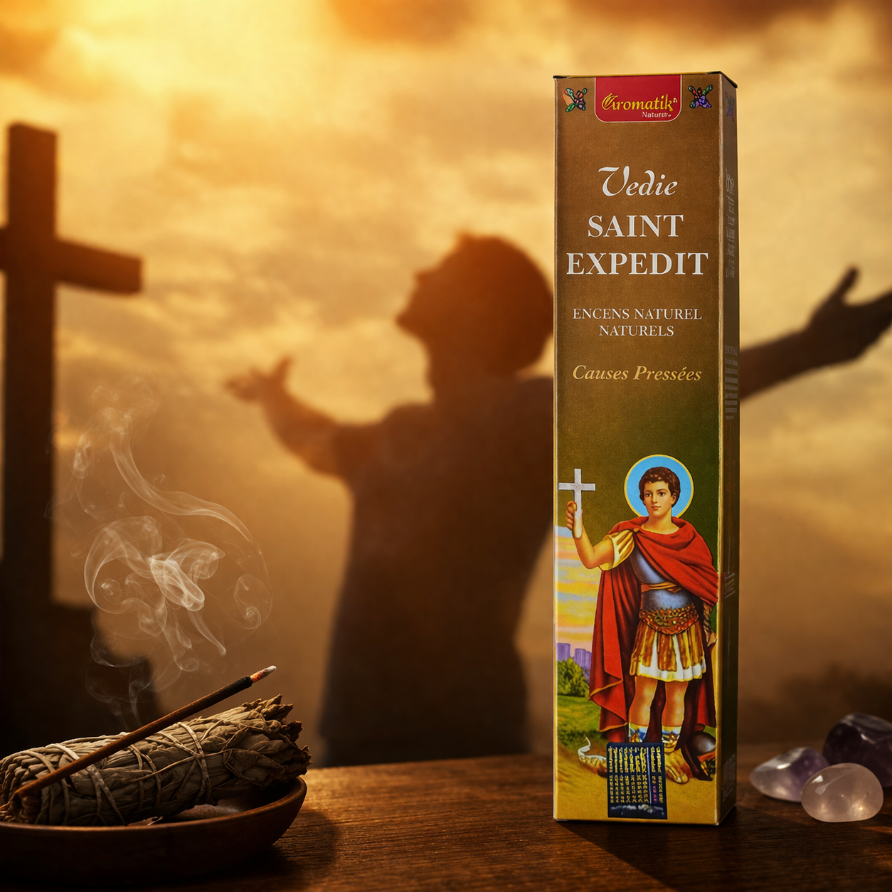 Encens Saint Expédit (bâtonnets)