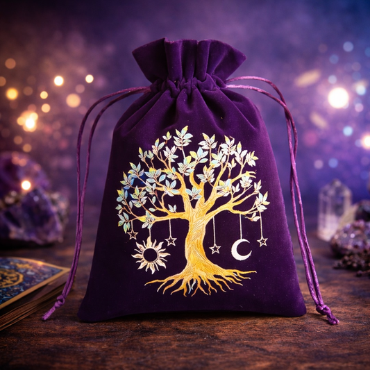 Bourse pour Tarot - Arbre de Vie