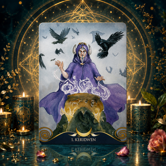 Oracle du Temple de la Déesse - Coffret (Livret + 45 cartes)