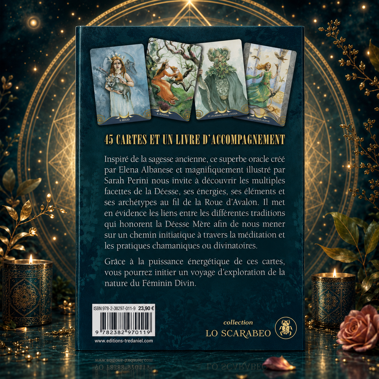 Oracle du Temple de la Déesse - Coffret (Livret + 45 cartes)