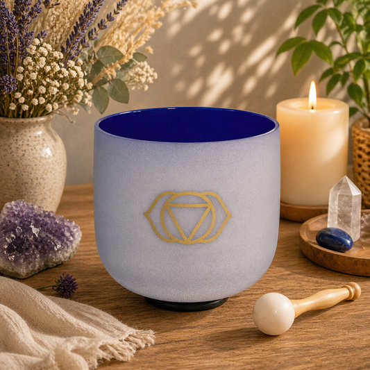 Bol Chantant en Cristal - Chakra 3ème Œil