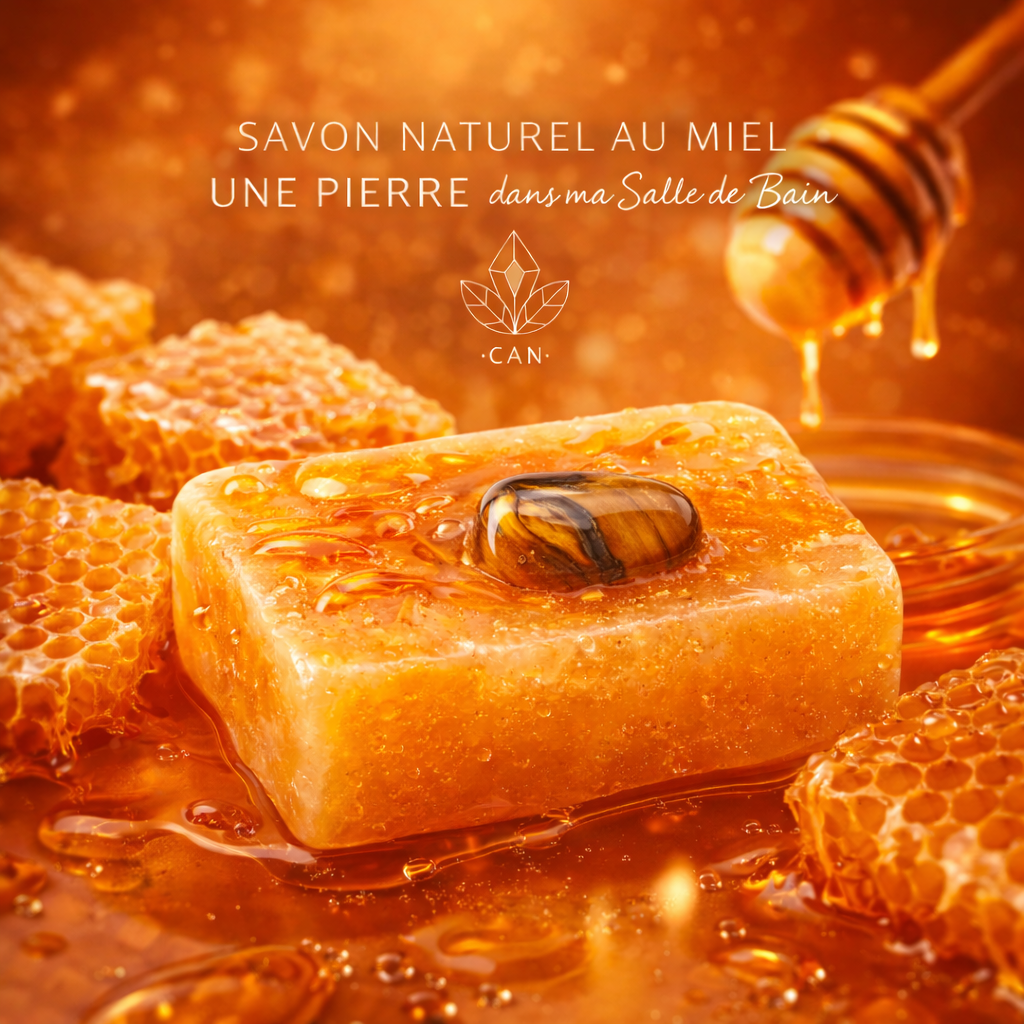 Savon naturel au Miel + pierre surprise