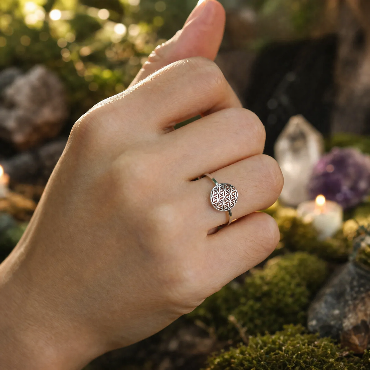 Bague Fleur de Vie