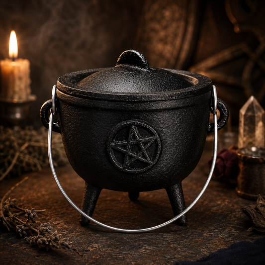 Chaudron en fonte - Pentacle