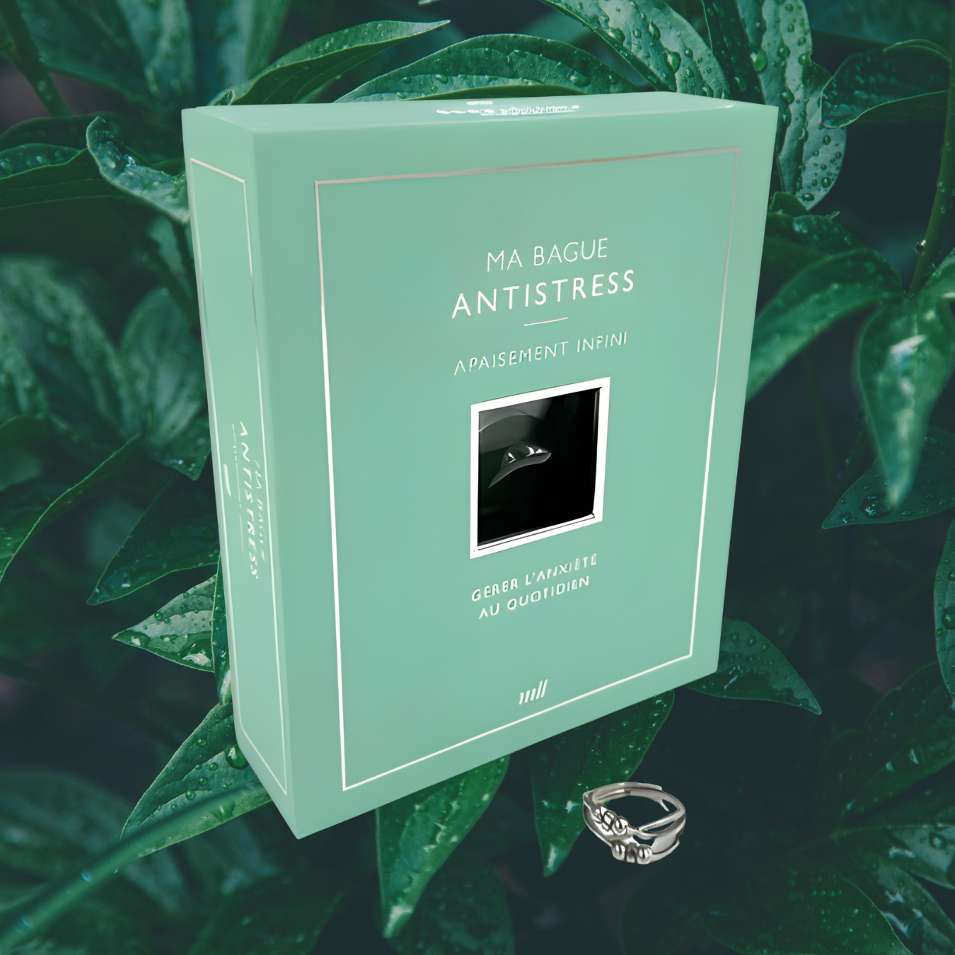 Ma bague antistress - Apaisement infini - Gérer l'anxiété au quotidien
