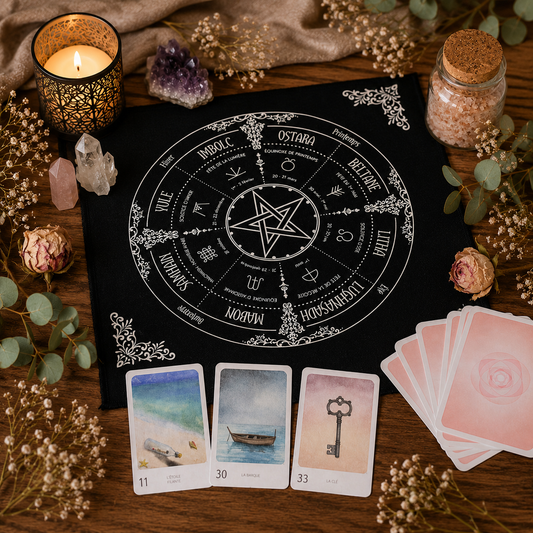 Nappe Roue de l'Année Wicca