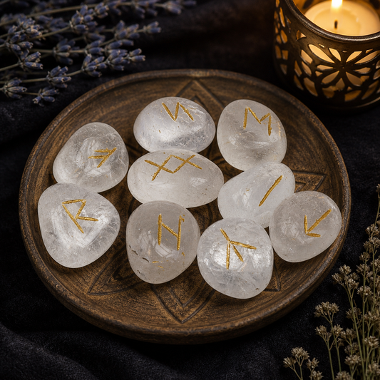 Runes en Cristal de Roche